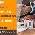 Dịch vụ xin chỉ giới đường đỏ và quy hoạch tại Thái Bình